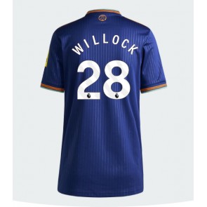 Newcastle United Joe Willock #28 Replica Third Stadium Shirt for Women 2025-26 Short Sleeve Newcastle United Joe Willock #28 Replica Third Stadium Shirt for Women 2025-26 Short Sleeve